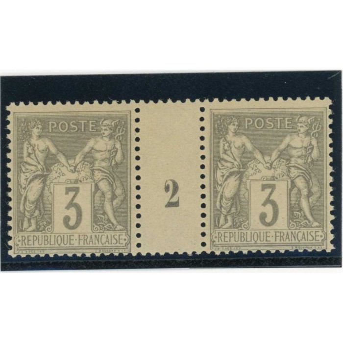 YT 87 - Neuf x - Millésime 2 - Cote  Euros