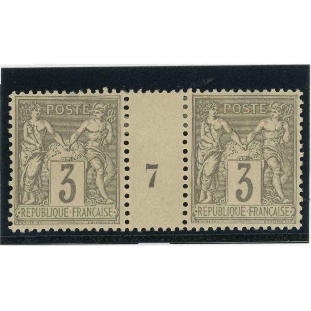 YT 87 - Neuf x - Millésime 7 - Cote  Euros