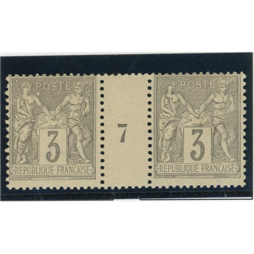 YT 87 - Neuf x - Millésime 7 - Cote  Euros
