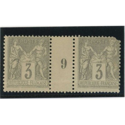 YT 87 - Neuf x - Millésime 9 - Cote  Euros