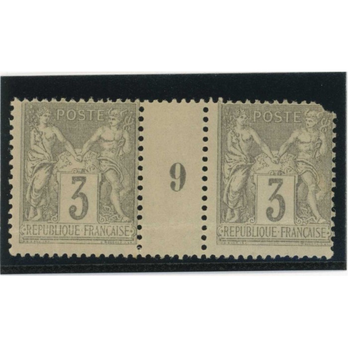 YT 87 - Neuf x - Millésime 9 - Cote  Euros