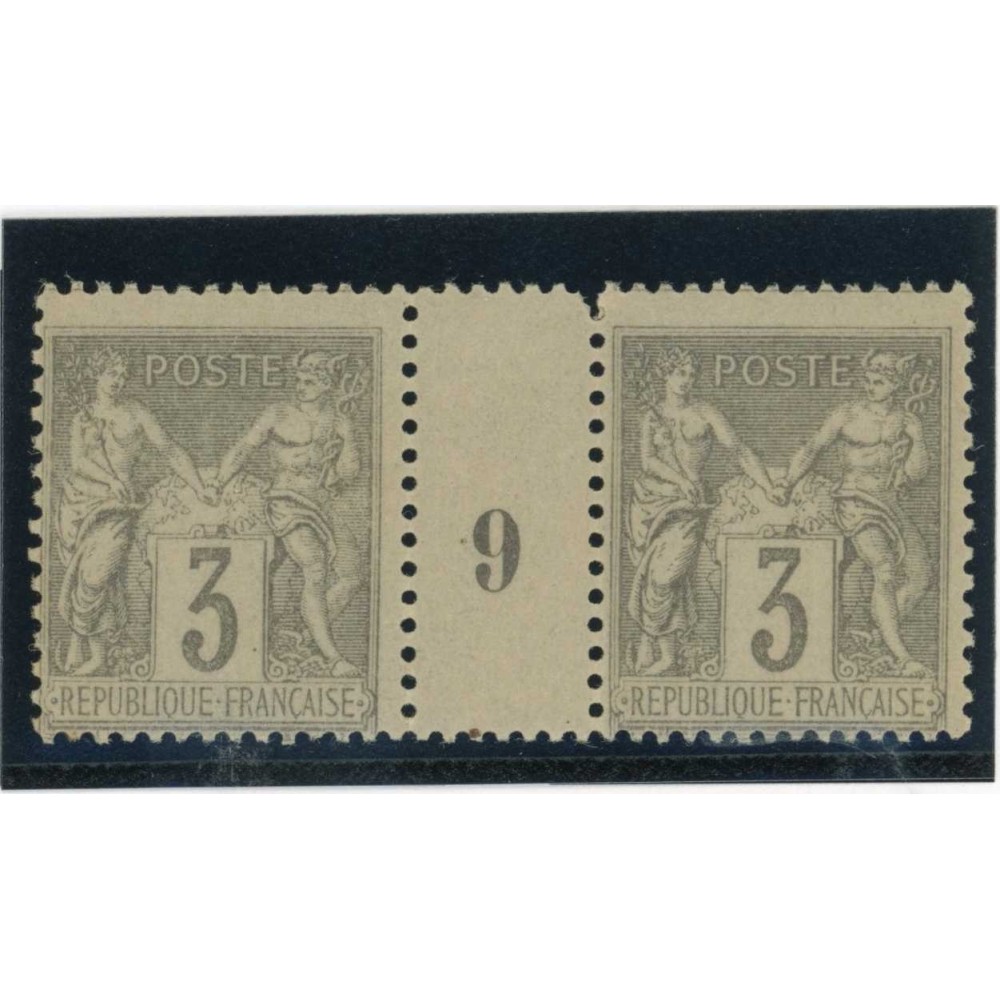 YT 87 - Neuf x - Millésime 9 - Cote  Euros