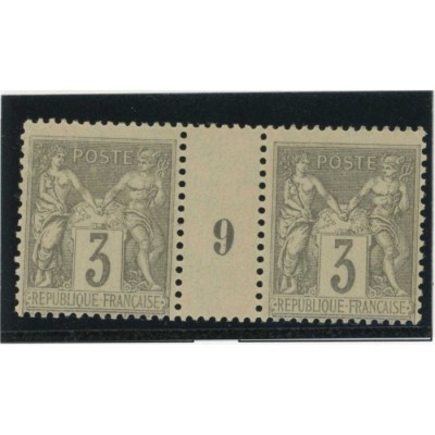 YT 87 - Neuf x - Millésime 9 - Cote  Euros