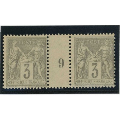 YT 87 - Neuf x - Millésime 9 - Cote  Euros