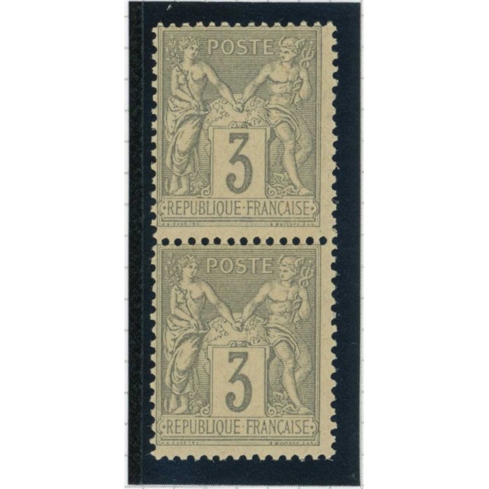YT 87 - Neuf xx - Paire - Cote  Euros