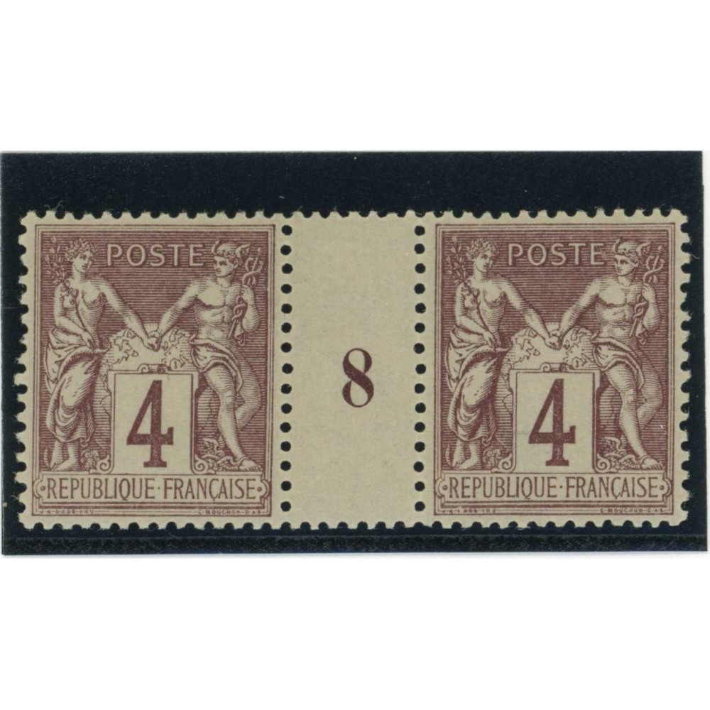 YT 88 - Neuf x - Millésime 8 - Cote  Euros