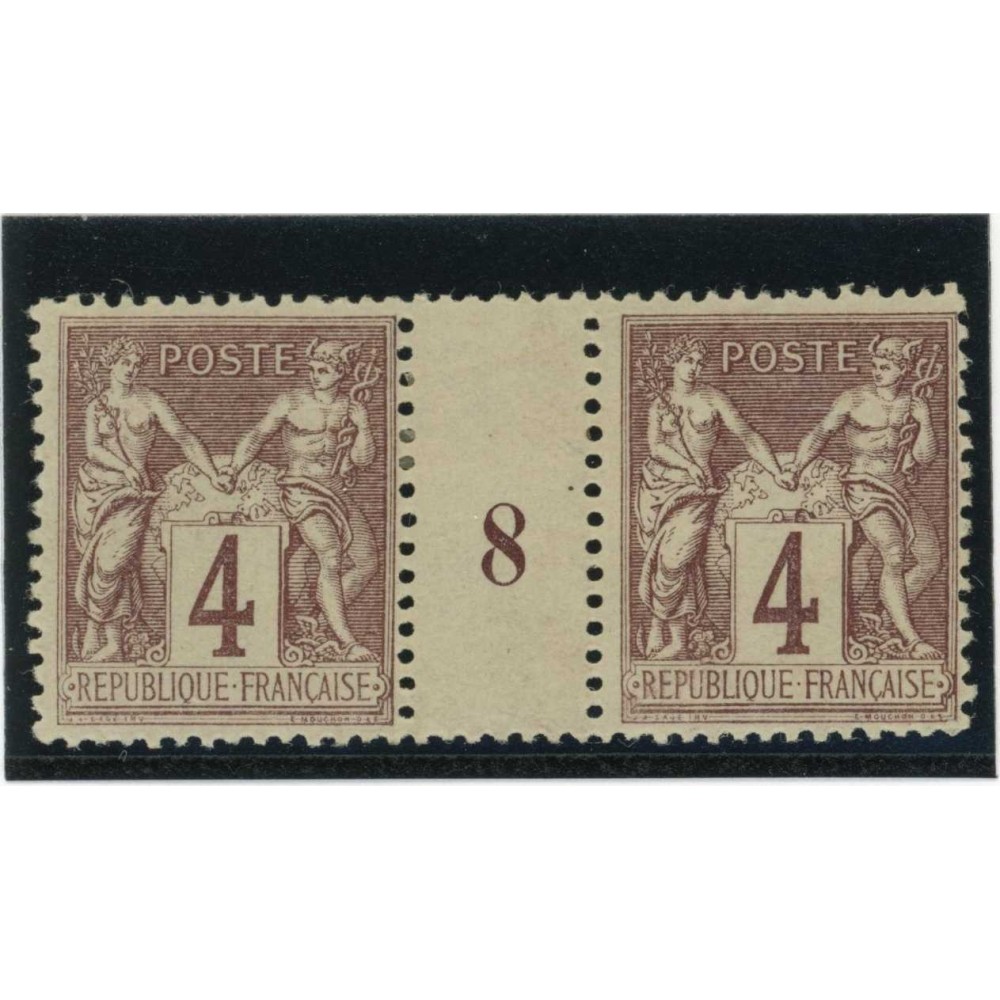 YT 88 - Neuf x - Millésime 8 - Cote  Euros