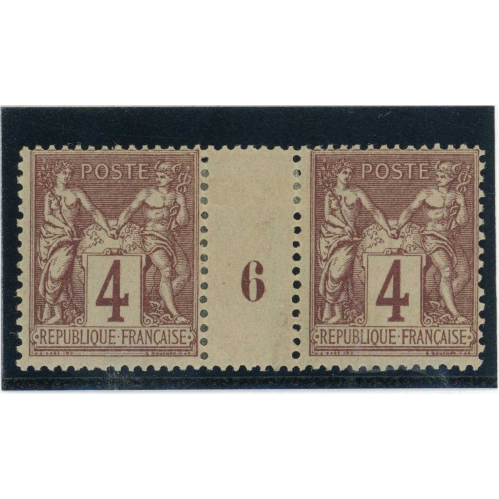 YT 88 - Neuf x - Millésime 6 - Cote  Euros