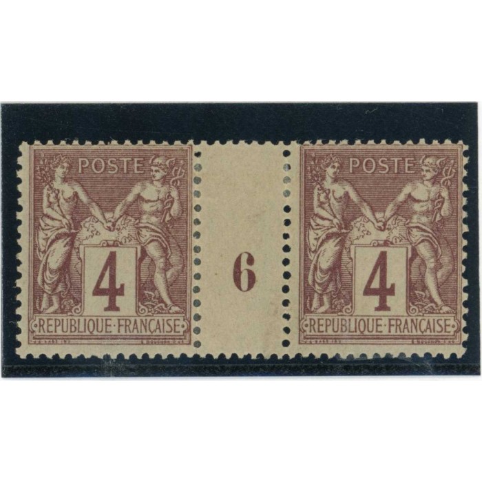 YT 88 - Neuf x - Millésime 6 - Cote  Euros