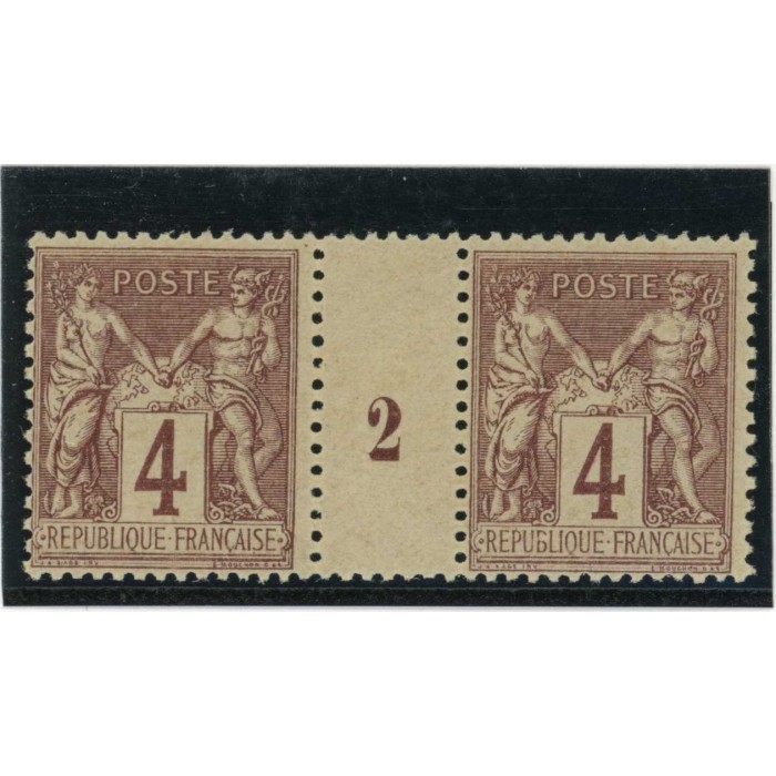 YT 88 - Neuf x - Millésime 2 - Cote  Euros