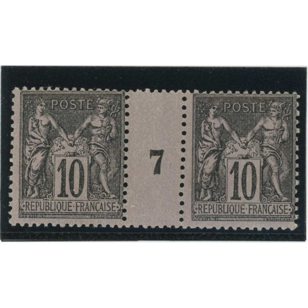 YT 89 - Neuf xx - Millésime 7 -  Cote 210 Euros