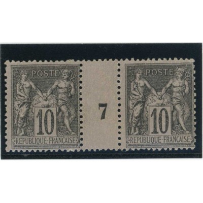 YT 89 - Neuf xx - Millésime 7 -  Cote 210 Euros