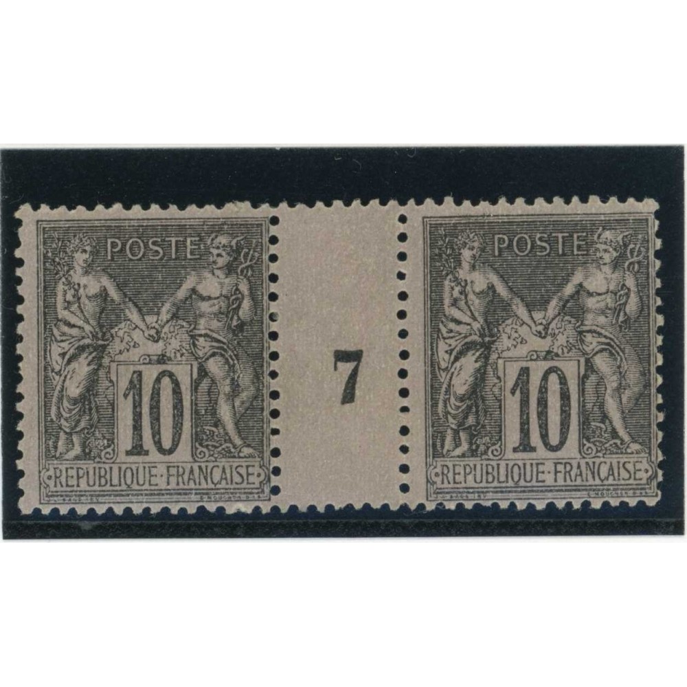 YT 89 - Neuf xx - Millésime 7 -  Cote 210 Euros