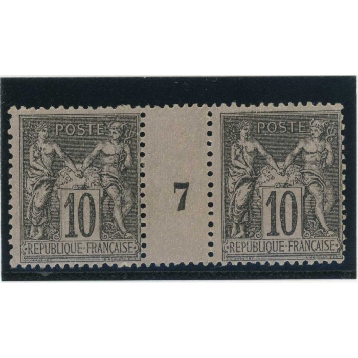 YT 89 - Neuf xx - Millésime 7 -  Cote 210 Euros