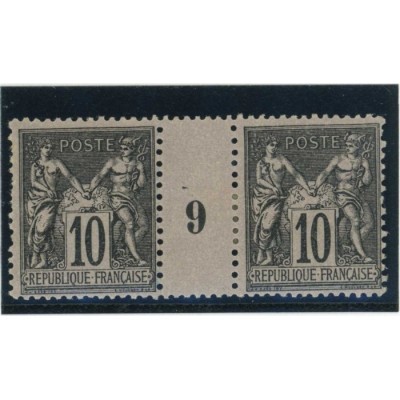 YT 89 - Neuf x - Millésime 9 -  Cote 135 Euros