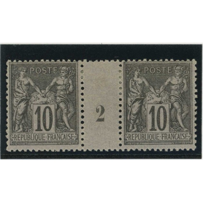 YT 89 - Neuf x - Millésime 2 -  Cote 270 Euros