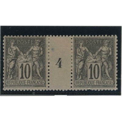 YT 89 - Neuf x - Millésime 4 -  Cote 200 Euros