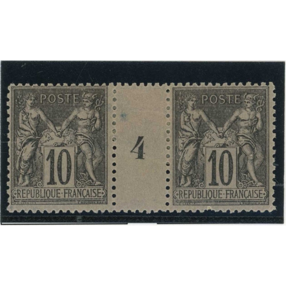 YT 89 - Neuf x - Millésime 4 -  Cote 200 Euros