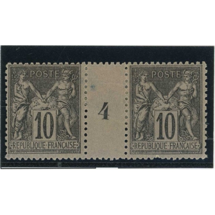 YT 89 - Neuf x - Millésime 4 -  Cote 200 Euros