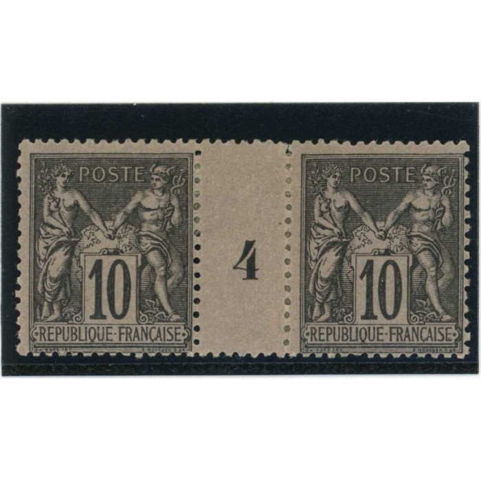 YT 89 - Neuf x - Millésime 4 -  Cote 200 Euros