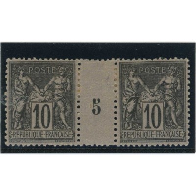 YT 89 - Neuf x - Millésime 5 -  Cote 190 Euros