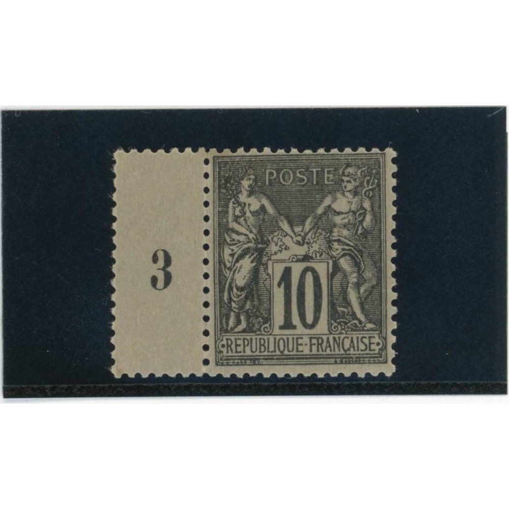 YT 89 - Neuf x - Millésime 3 -  Cote 270 Euros