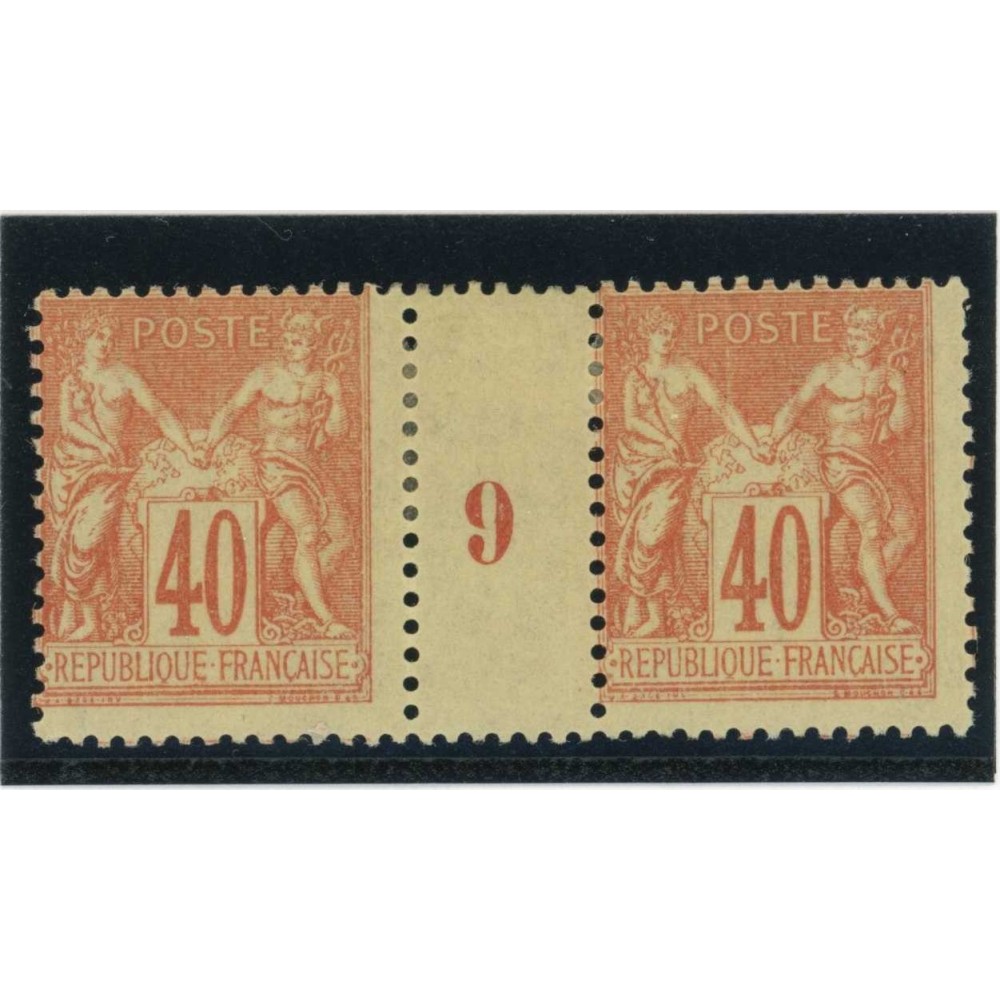 YT 94 - Neuf xx - Millésime 9 - Cote 110 Euros