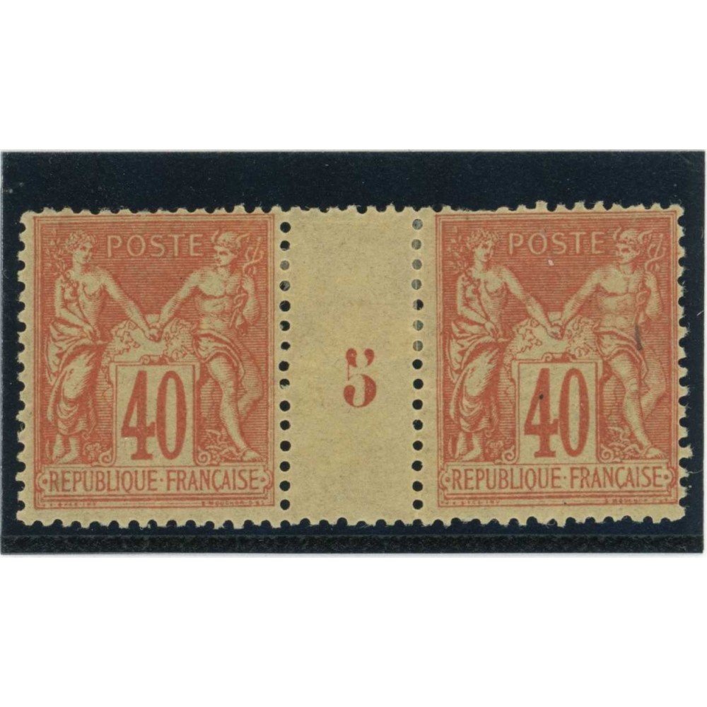 YT 94 - Neuf x - Millésime 5 - Cote 108 Euros