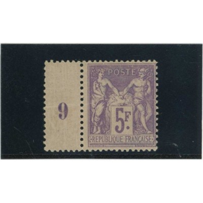 YT 95 - Neuf x - Millésime 9 - Cote 320 Euros