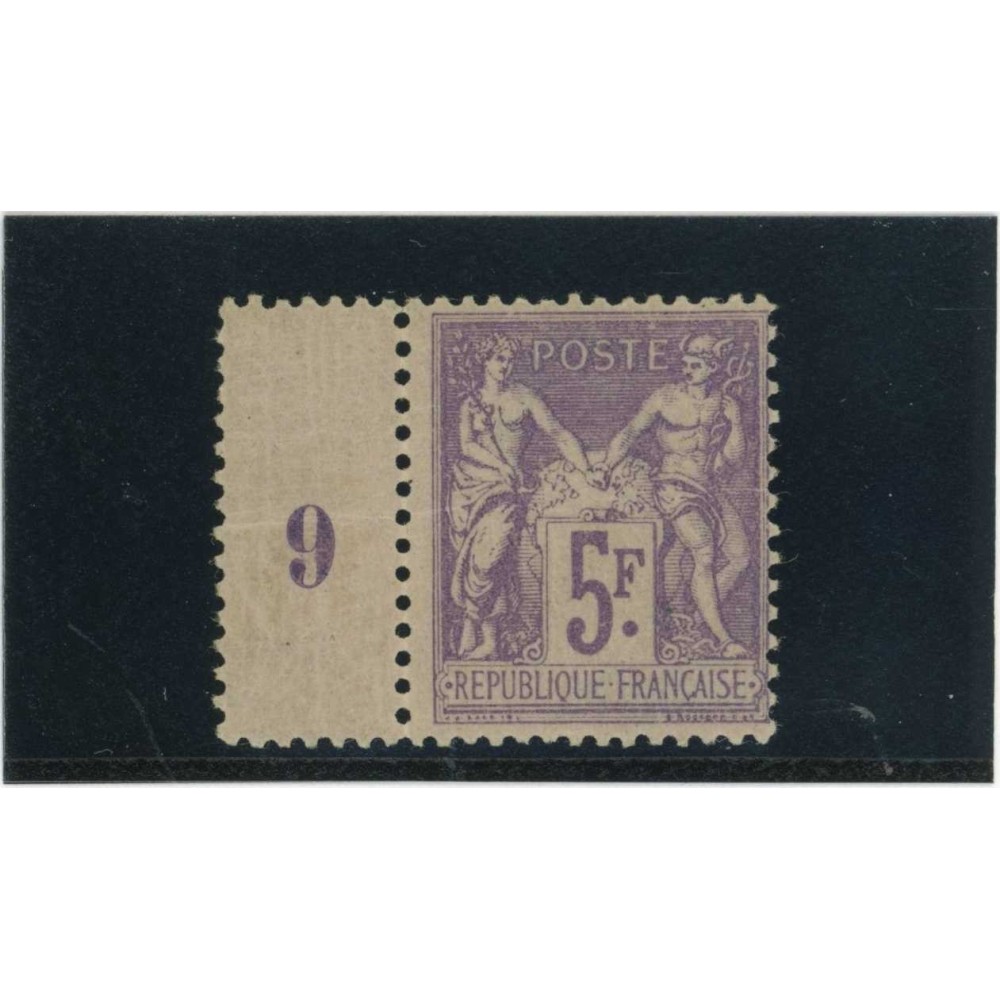 YT 95 - Neuf x - Millésime 9 - Cote 320 Euros