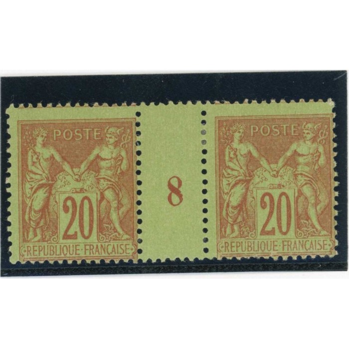 YT 96 - Neuf x - Millésime 8 - Cote 180 Euros