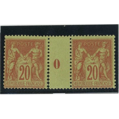 YT 96 - Neuf x - Millésime 0 - Cote 170 Euros