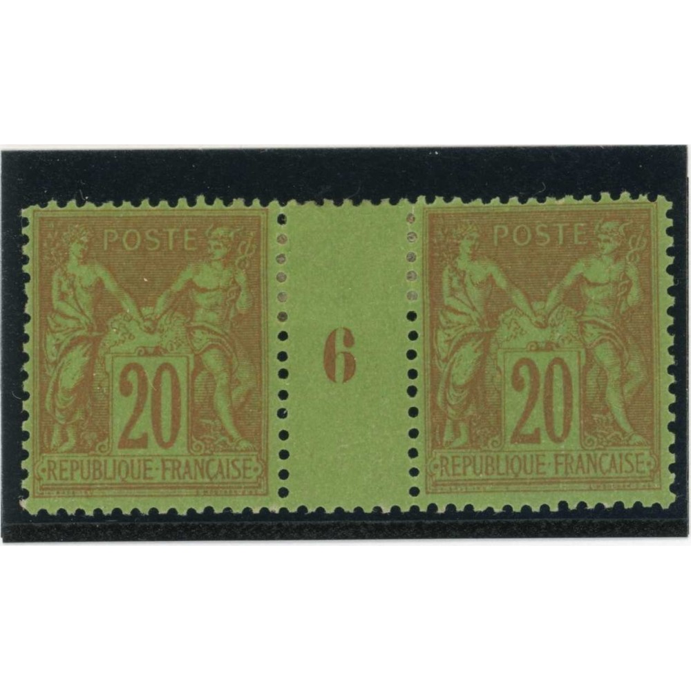 YT 96 - Neuf x - Millésime 6 - Cote 210 Euros