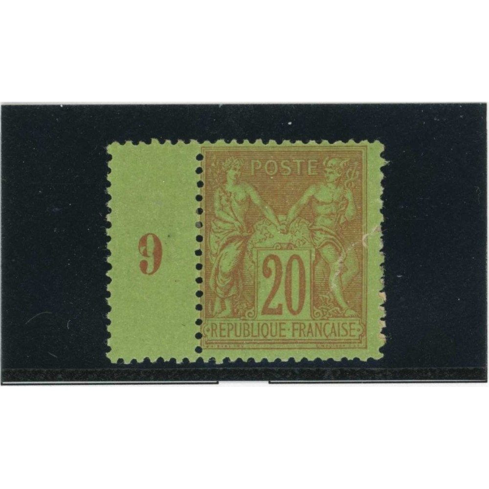 YT 96 - Neuf x - Millésime 9 - Cote 180 Euros