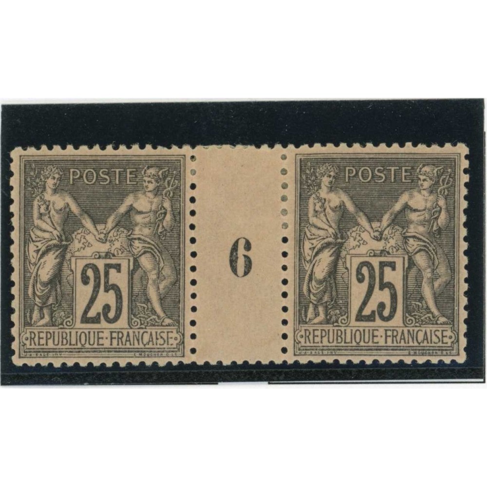YT 97 - Neuf x - Millésime 6 - Cote 310 Euros