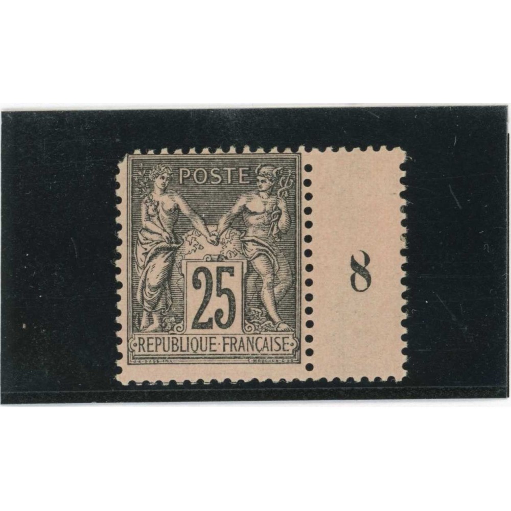 YT 97 - Neuf x - Millésime 8 - Cote 290 Euros