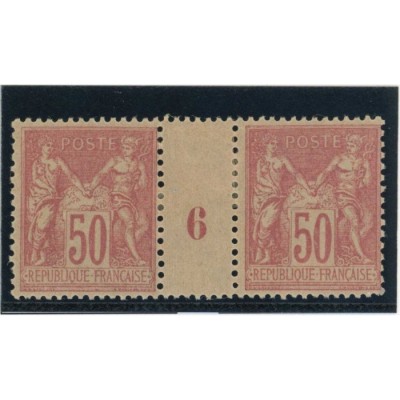 YT 98 - Neuf x - Millésime 6 - Cote 670 Euros