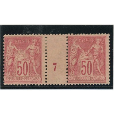 YT 98 - Neuf x - Millésime 7 - Cote 670 Euros
