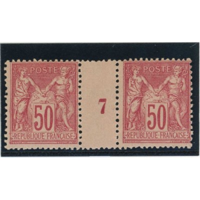 YT 98 - Neuf xx - Millésime 7 - Certificat VO 24/1777 - Cote 980 Euros