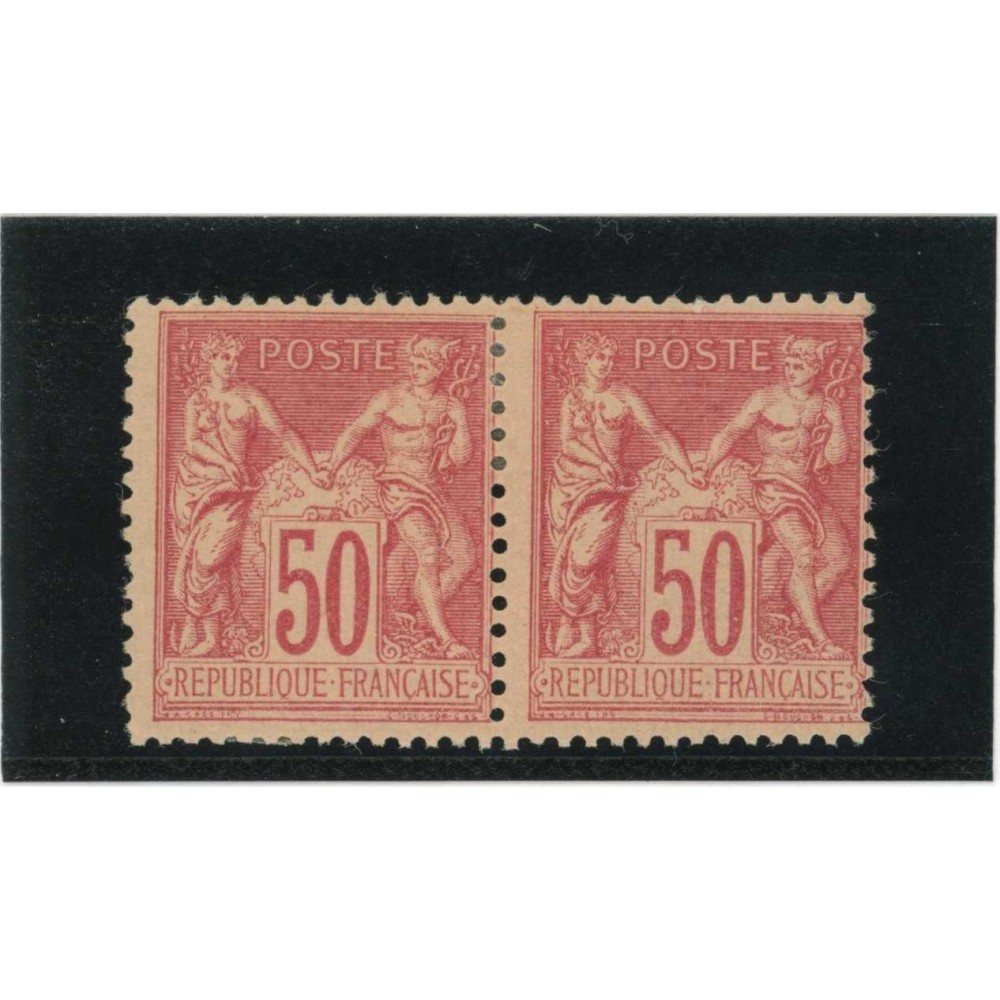 YT 98 - Neuf x - Paire - Cote 560 Euros
