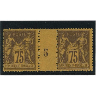 YT 99 - Neuf xx - Millésime 5 - Cote 1200 Euros
