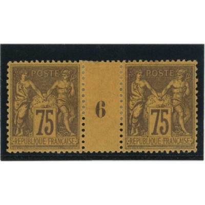 YT 99 - Neuf x - Millésime 6 - Cote 1100 Euros