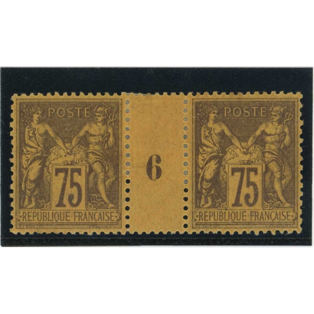 YT 99 - Neuf x - Millésime 6 - Cote 1100 Euros