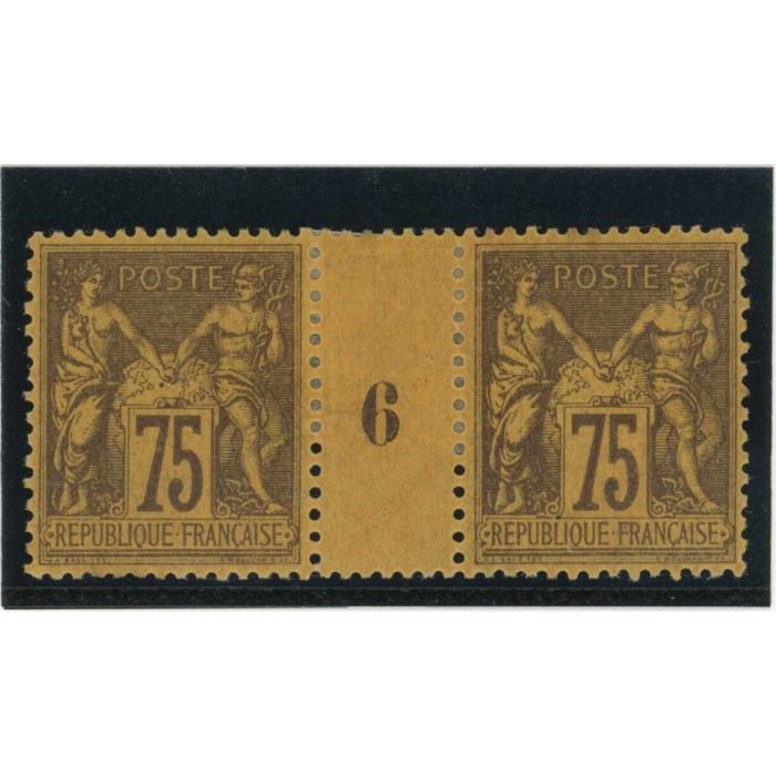YT 99 - Neuf x - Millésime 6 - Cote 1100 Euros