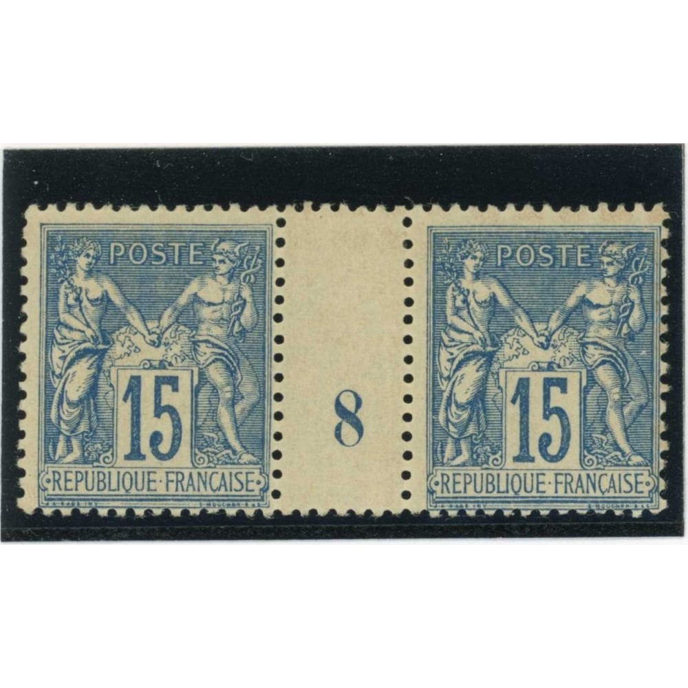 YT 101 - Neuf xx - Millésime 8 - Cote 130 Euros