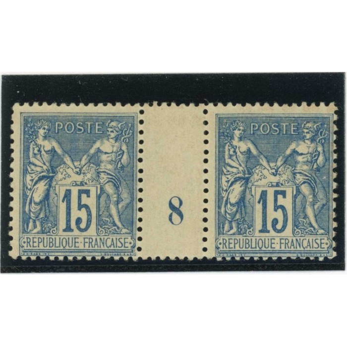YT 101 - Neuf xx - Millésime 8 - Cote 130 Euros