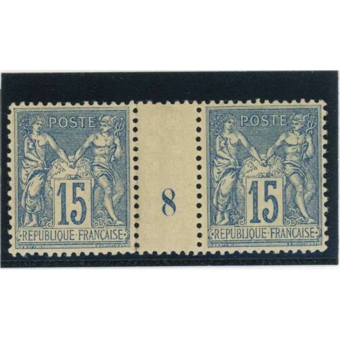 YT 101 - Neuf xx - Millésime 8 - Cote 130 Euros