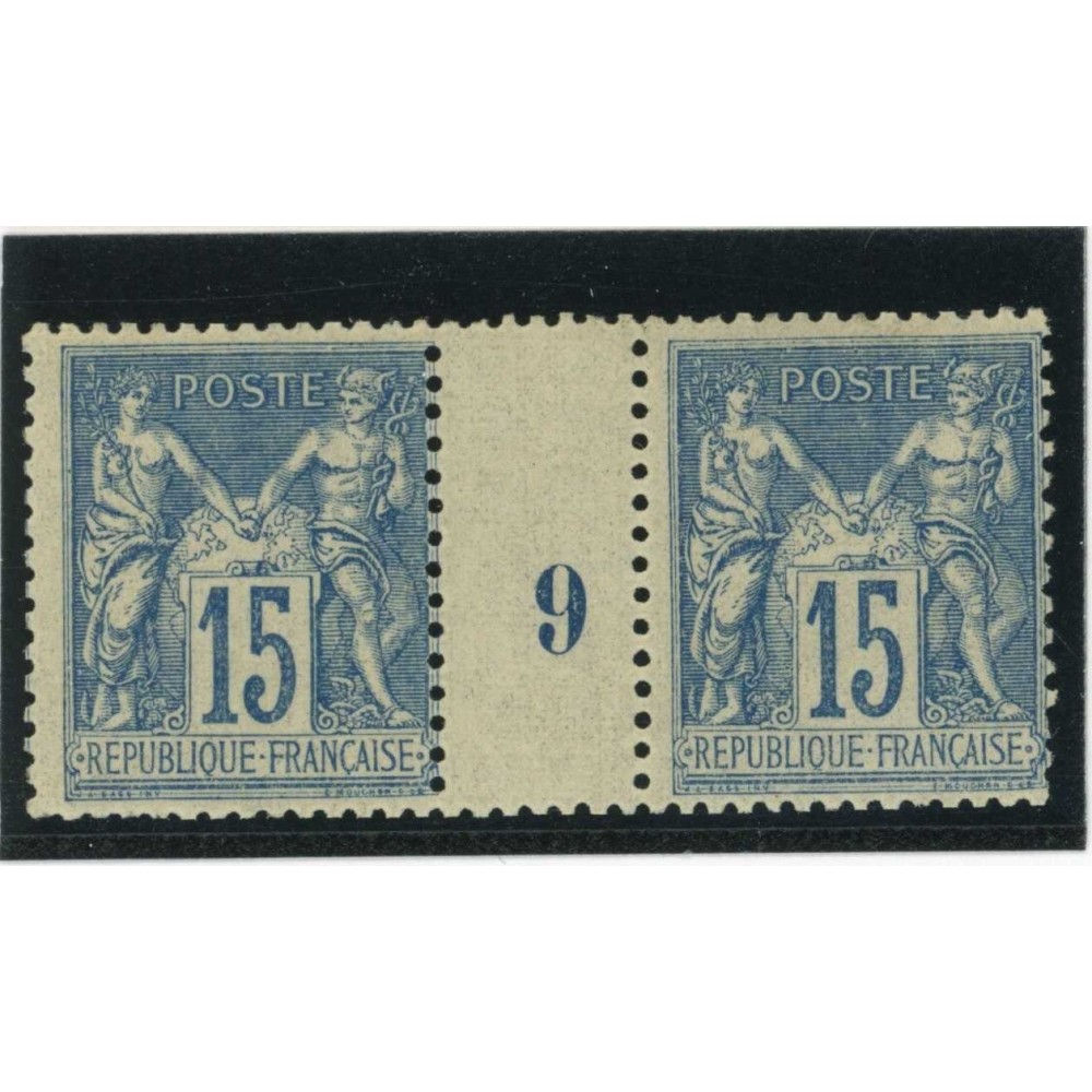 YT 101 - Neuf xx - Millésime 9 - Cote 130 Euros