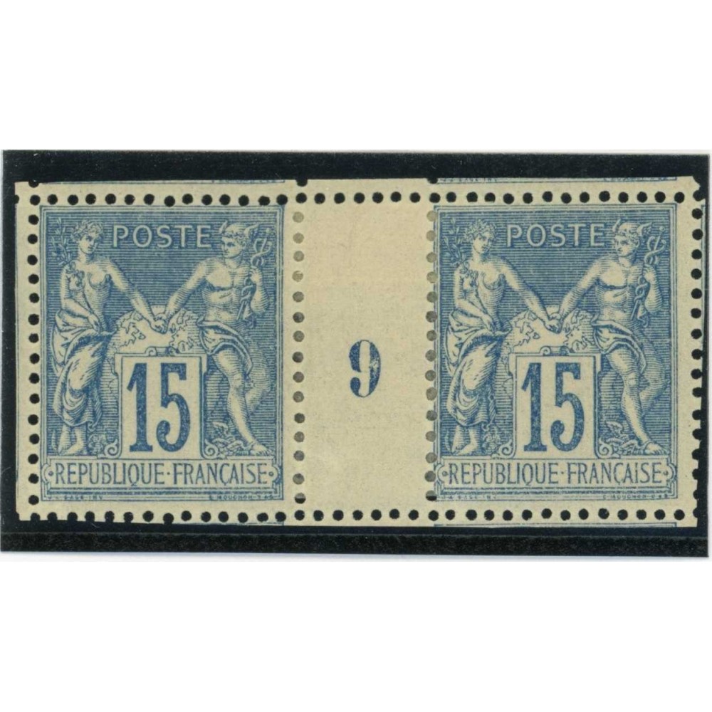 YT 101 - Neuf x - Millésime 9 - Cote 90 Euros