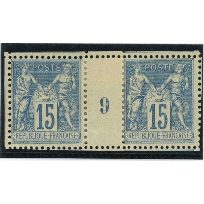 YT 101 - Neuf x - Millésime 9 - Cote 90 Euros